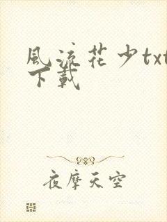 风流花少txt下载
