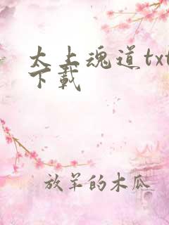 太上魂道txt下载