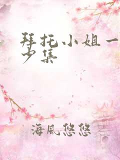 拜托小姐一共多少集