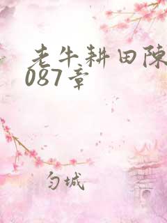 老牛耕田陈雪1087章