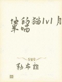 他的猫1v1月半喵