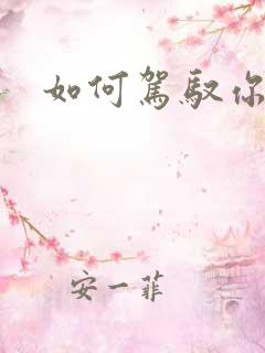 如何驾驭你的龙