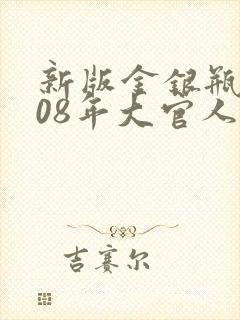 新版金银瓶2008年大官人