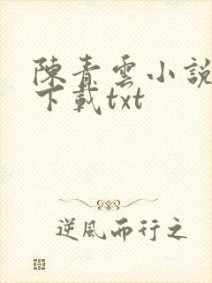 陈青云小说全集下载txt