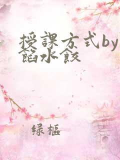 授课方式by肉馅水饺