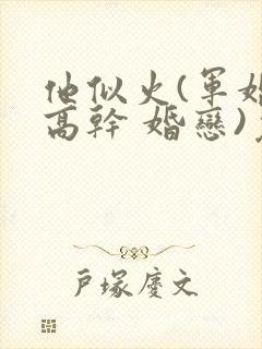 他似火(军婚 高干 婚恋)免费阅读