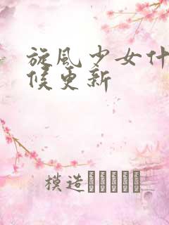 旋风少女什么时候更新