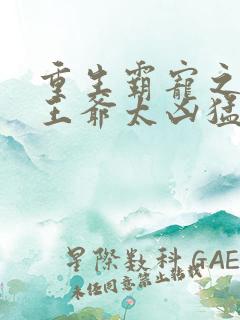 重生霸宠之摄政王爷太凶猛