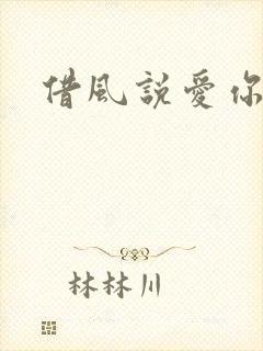 借风说爱你