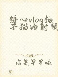 糖心vlog柚子猫内射频