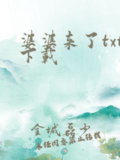 婆婆来了txt下载