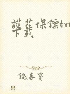 护花保镖txt下载