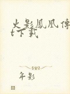 火影凤凰传txt下载