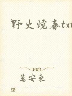 野火烧春txt