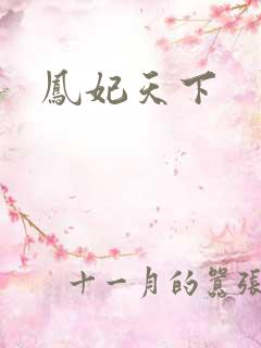 凤妃天下