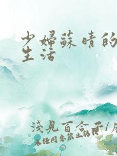 少妇苏晴的性荡生活