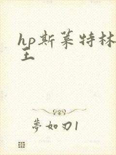 hp斯莱特林之王