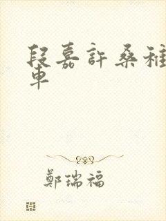 段嘉许桑稚浴室车