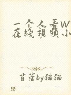 一个人看WWW在线视频小说