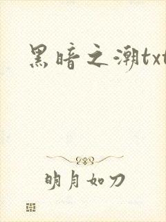 黑暗之潮txt