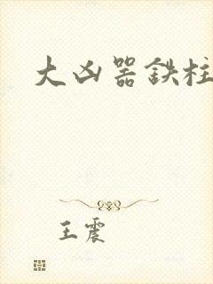 大凶器铁柱小说
