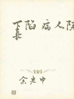 下陷 病人院院长