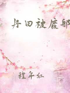 丹田被废那些年