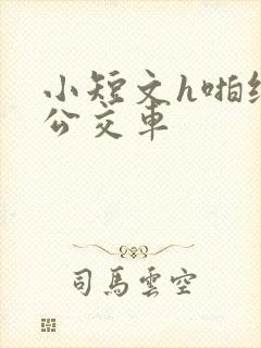 小短文h啪纯肉公交车