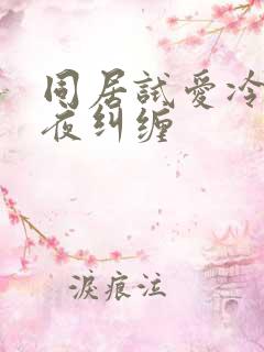 同居试爱冷少夜夜纠缠