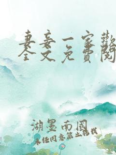 妻妾一家欢小说全文免费阅读