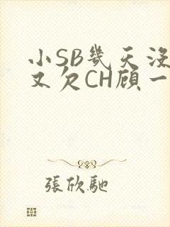 小SB几天没做又欠CH顾一成