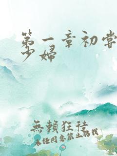 第一章初尝云雨少妇