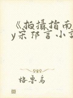 《拍摄指南》by宋祁言小说