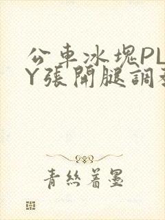 公车冰块PLAY张开腿调教