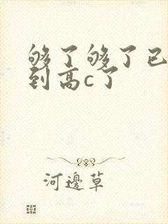 够了够了已经满到高c了