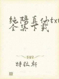 纯阳真仙txt全集下载