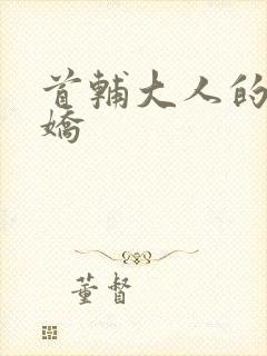 首辅大人的掌心娇