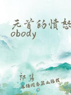 元首的愤怒之nobody