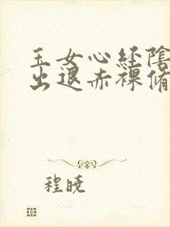 玉女心经阴进阳出退赤裸修行