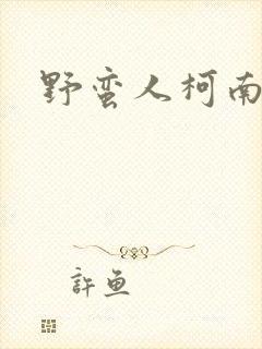 野蛮人柯南小说