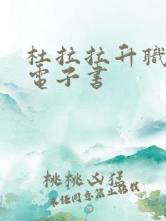 杜拉拉升职记 电子书