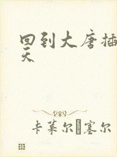 回到大唐插武则天