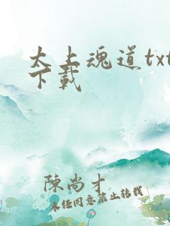 太上魂道txt下载