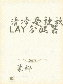 清冷受被放置PLAY分腿器