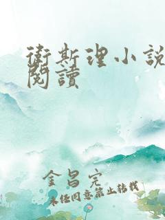 卫斯理小说在线阅读