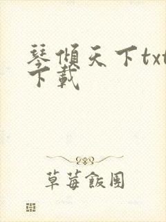 琴倾天下txt下载