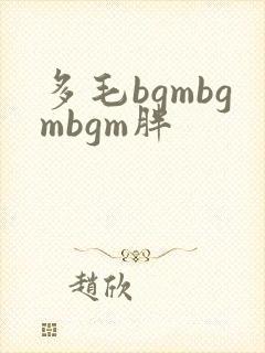 多毛bgmbgmbgm胖
