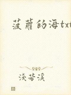 菠萝的海txt