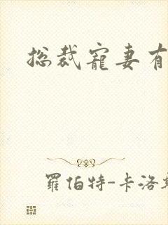 总裁宠妻有点忙