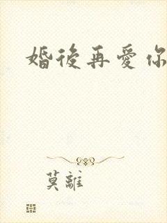 婚后再爱你